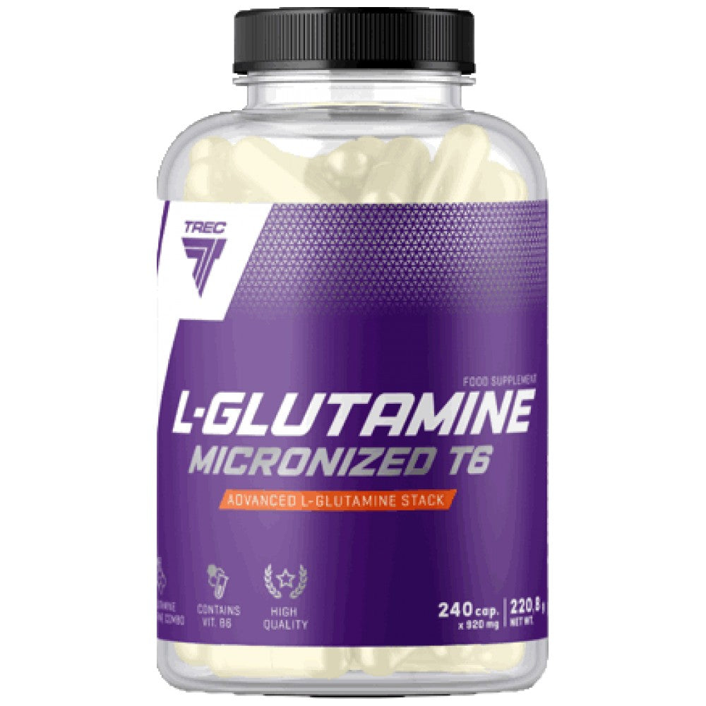 L-Glutamine Micronized T6 Caps