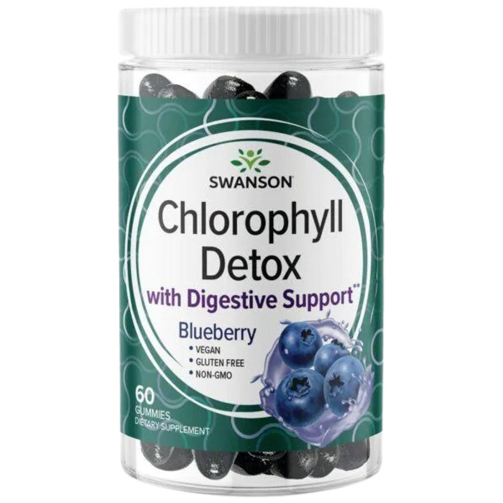 Chlorophyll Detox Gummies | Blueberry
