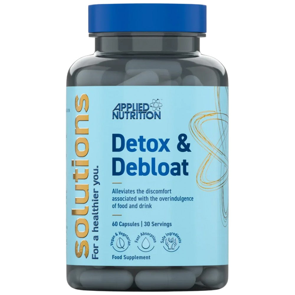 Solutions Detox &amp; Debloat | with Activated Charcoal &amp; Milk Thistle