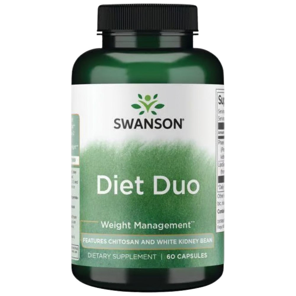 Diet Duo - Features Chitosan and White Kidney Bean
