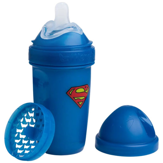 Double Anti-Colic Baby Bottle 240 ml / Superman