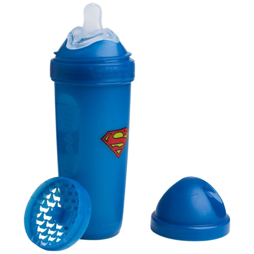 Double Anti-Colic Baby Bottle 340 ml / Superman
