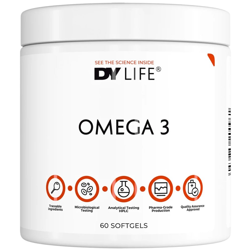 DY Life Omega 3 500 mg | with 10% EPA &amp; 50% DHA
