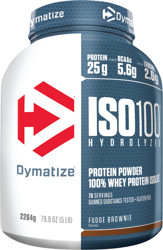 Dymatize ISO 100 Hydrolyzed 2264g (71 дози) — 100% хидролизиран суроватъчен протеин изолат от DobavkiBG