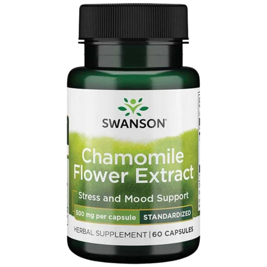 Chamomile Flower Extract 500 mg | Standardized Apigenin