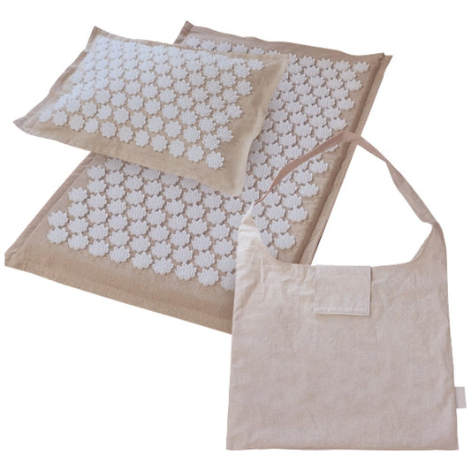 Acupressure Mat with Pillow and Bag | Акупунктурна масажираща постелка с възглавница и чанта