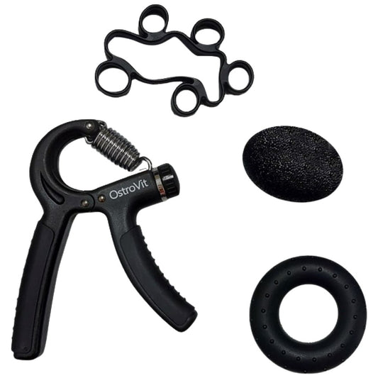 Hand and Arm Exercise Equipment | Ръкохватка за предмишница + Гума за стискане и тренировка на пръстите