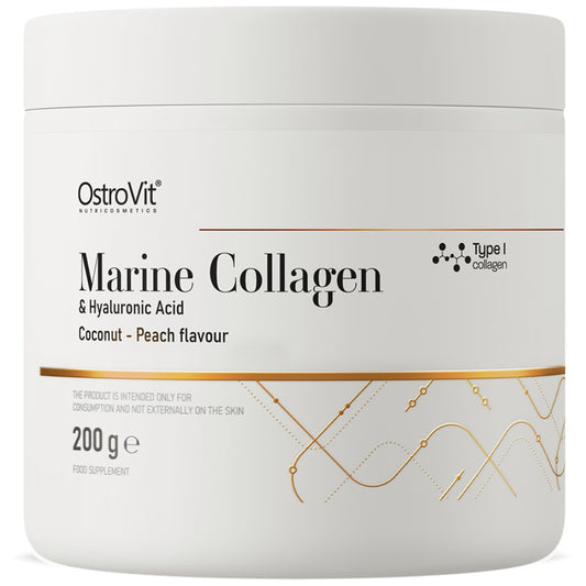 Marine Collagen &amp; Hyaluronic Acid Powder | with Vitamin C