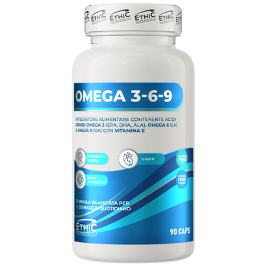 Omega 3-6-9 | Fish, Flaxseed, Sunflower &amp; Vitamin E