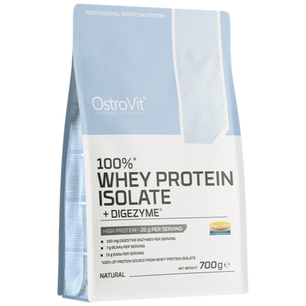 Whey Protein Isolate + DigeZyme® Digestive Enzymes