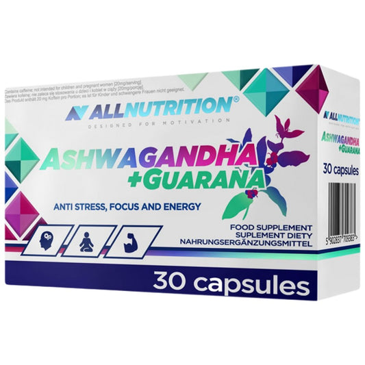 Ashwagandha + Guarana | Anti Stress, Focus and Energy