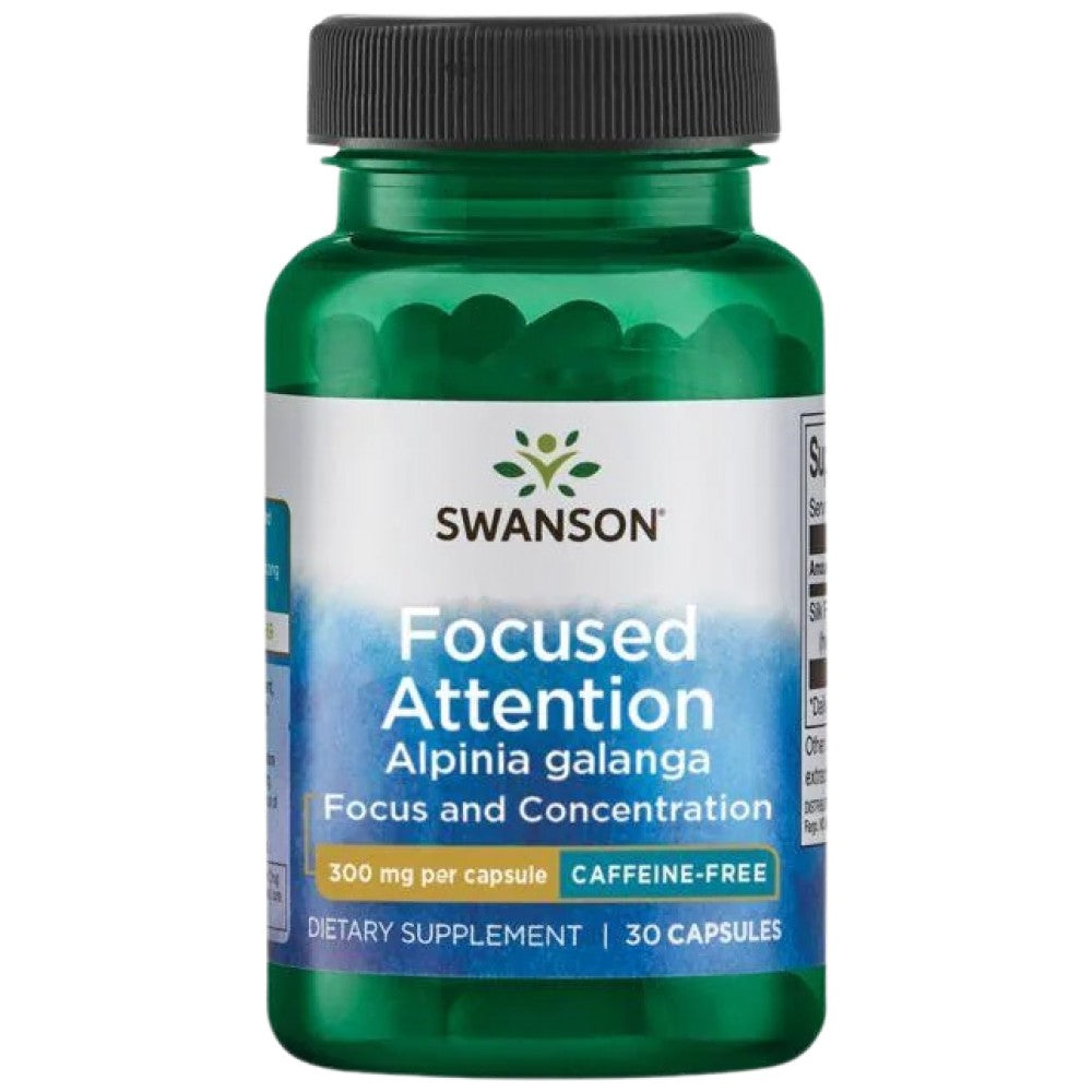 Focused Attention Alpinia Galanga | Caffeine-Free