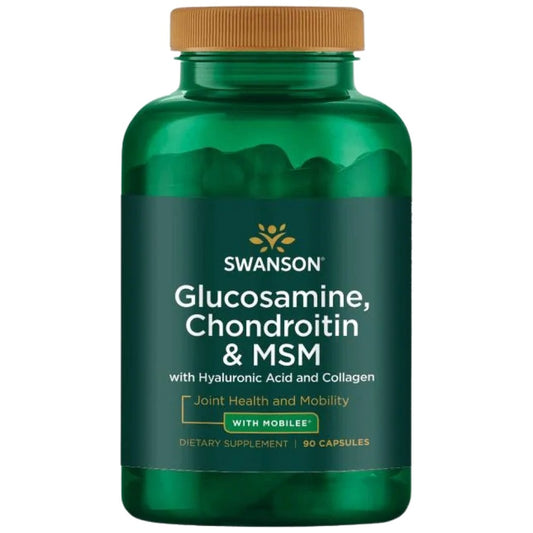 Glucosamine, Chondroitin &amp; MSM with Hyaluronic Acid and Collagen