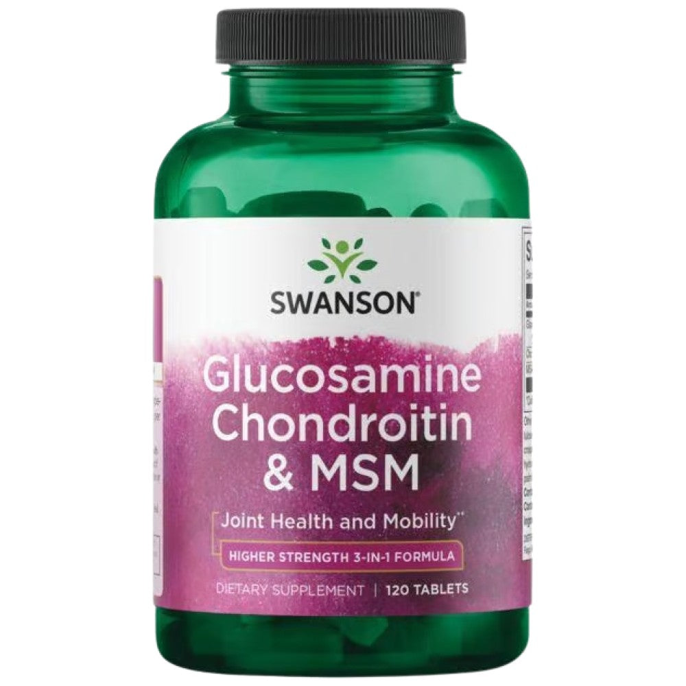 Glucosamine, Chondroitin &amp; MSM - Higher Strength