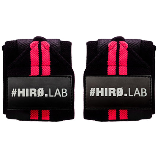 Hero Wrist Wraps | Black &amp; Pink