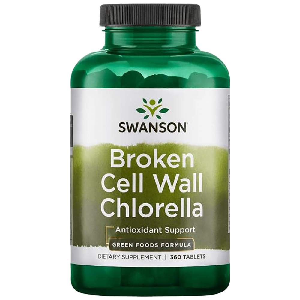 Broken Cell Wall Chlorella 500 mg