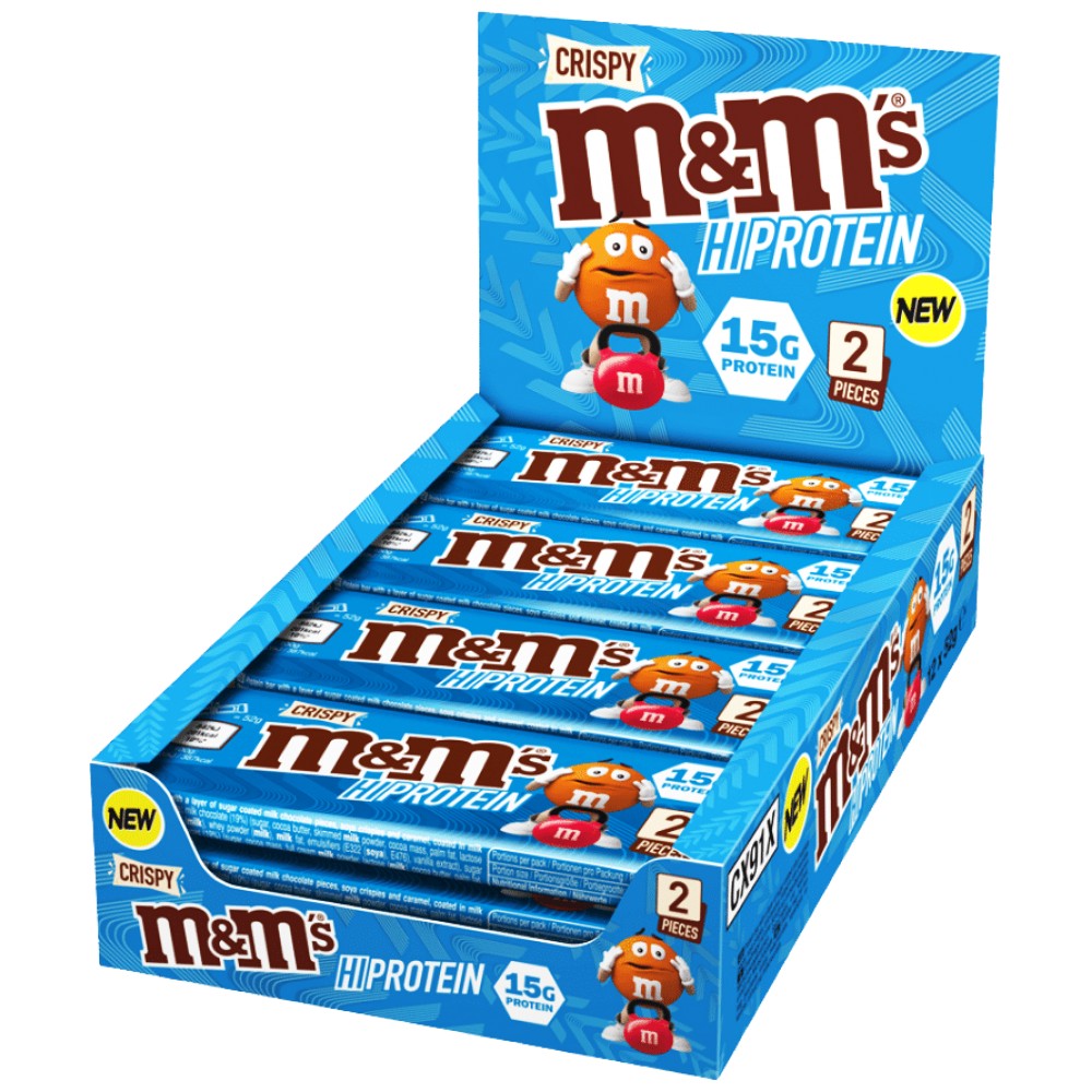 Crispy M&amp;M's HiProtein Bar
