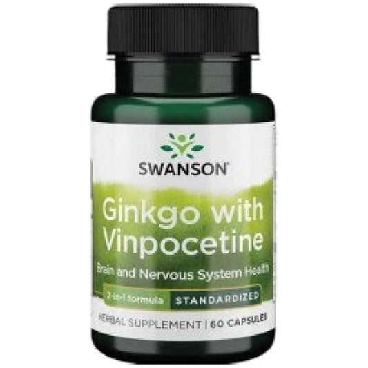 Ginkgo with Vinpocetine (Standardized) 40 mg