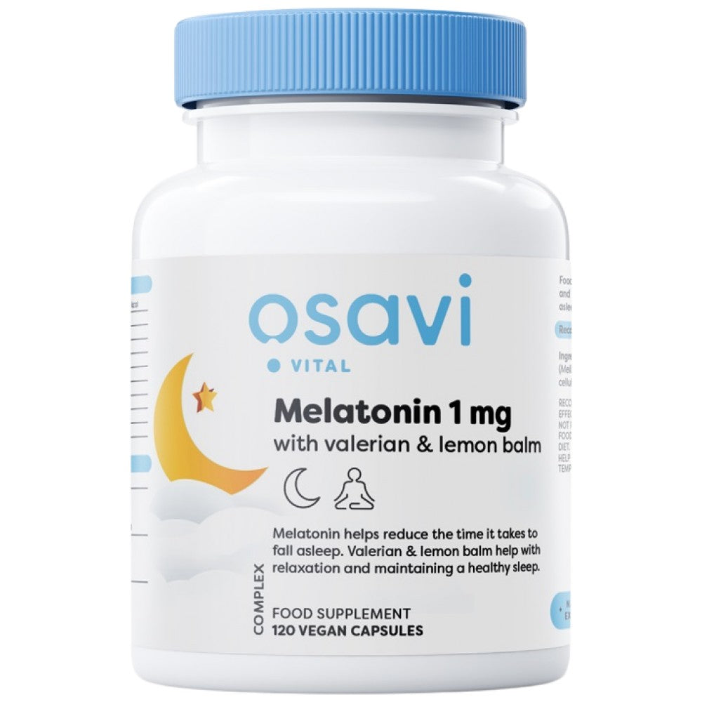 Melatonin with Valerian &amp; Lemon Balm