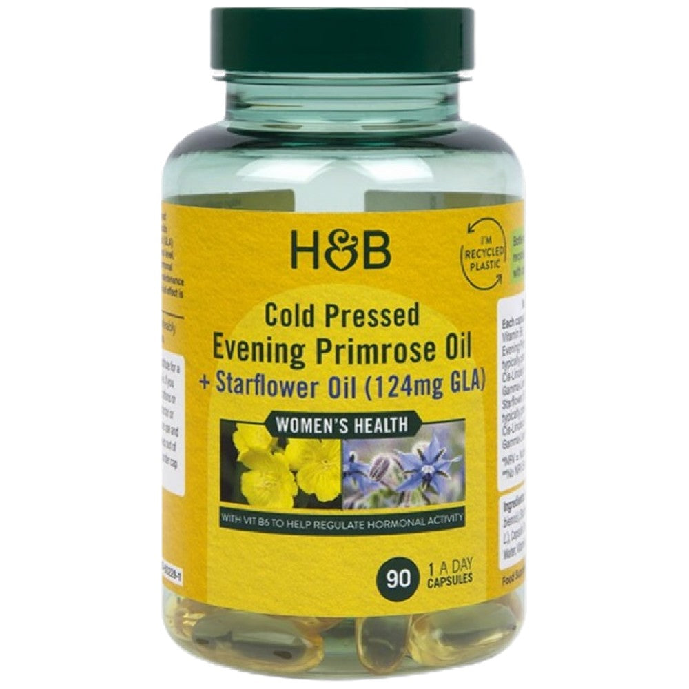 Cold Pressed Evening Primrose Oil + Starflower Oil