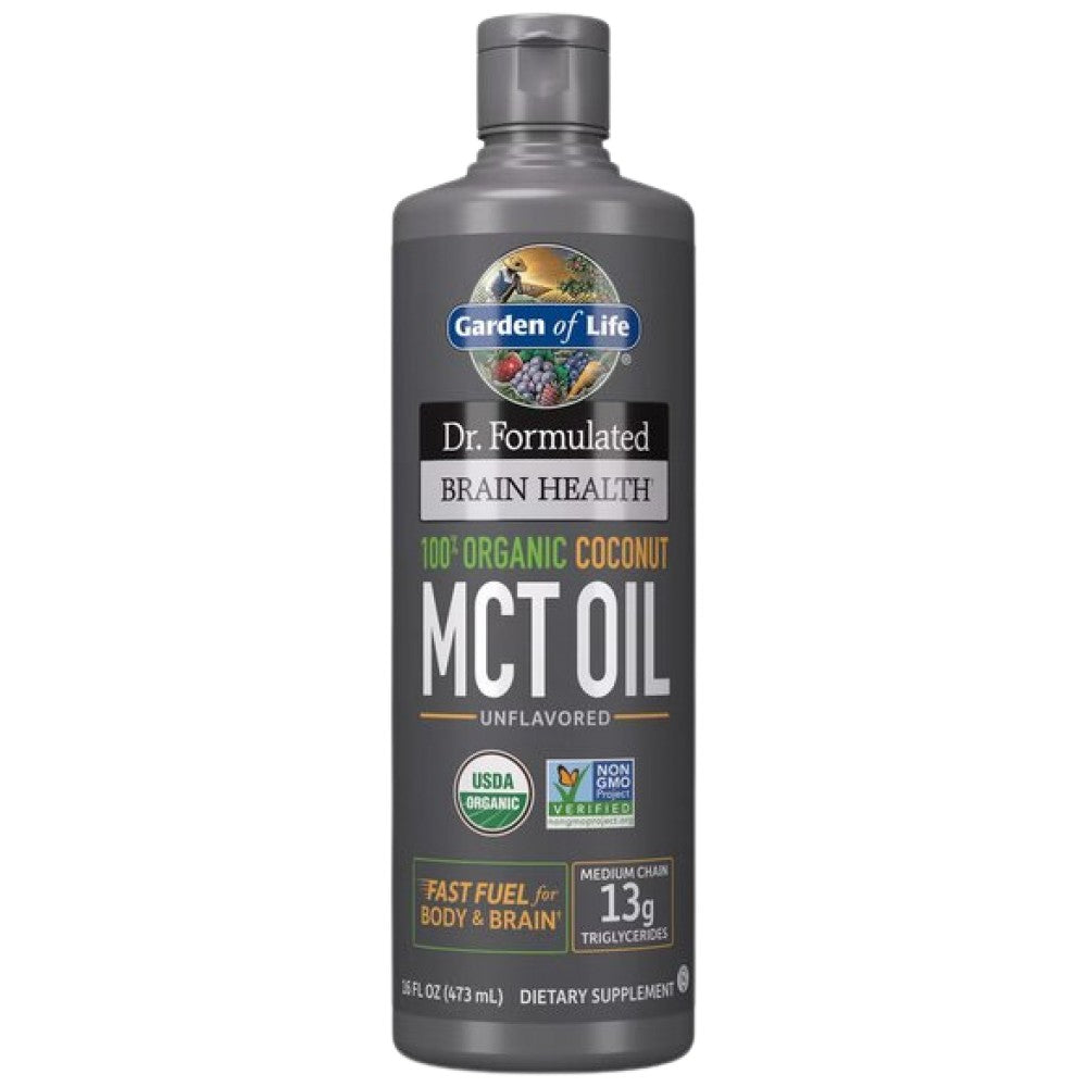 Dr. Formulated Organic Brain Health MCT Oil