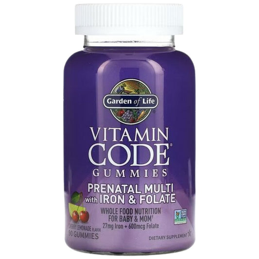 Vitamin Code Prenatal Multi with Iron &amp; Folate Gummies
