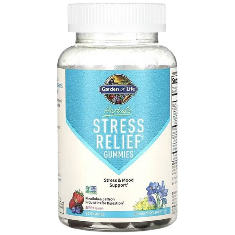 Stress Relief Gummies | with Rhodiola &amp; Saffron