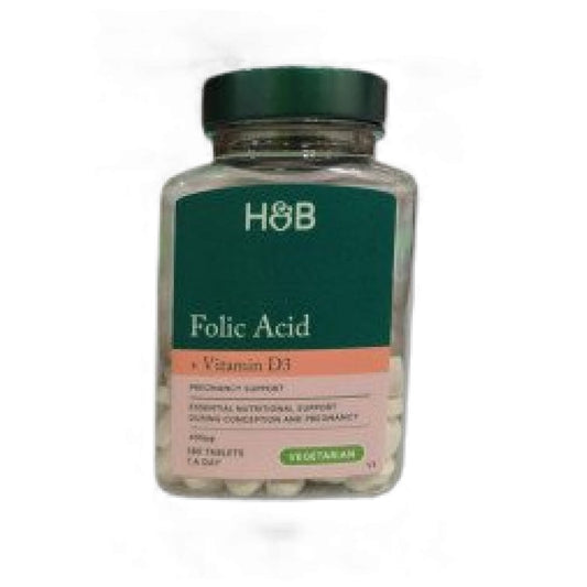 Folic Acid 400 mcg + Vitamin D 400 IU / Pregnancy Support