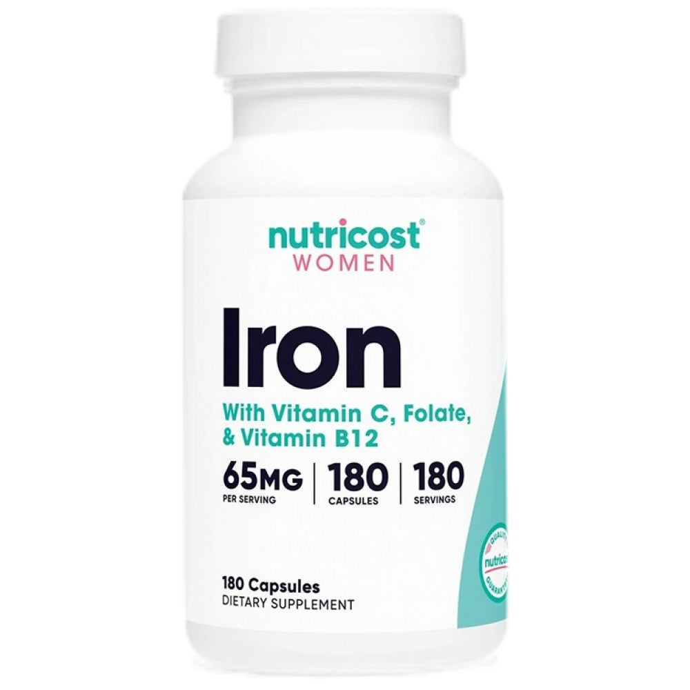 Iron with Vitamin C, Folate &amp; B12 | Women Series