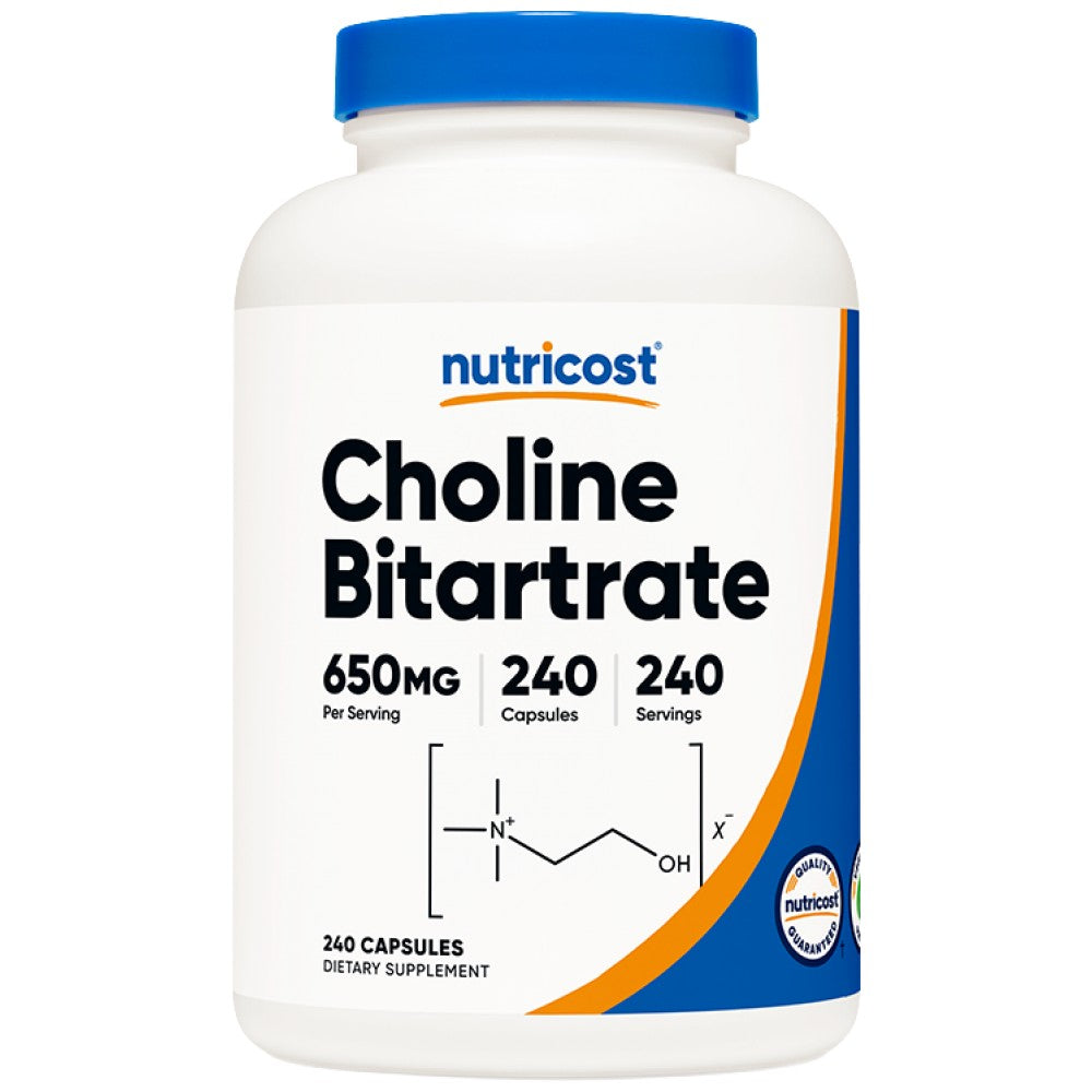Choline Bitartrate 650 mg (Vitamin B4)