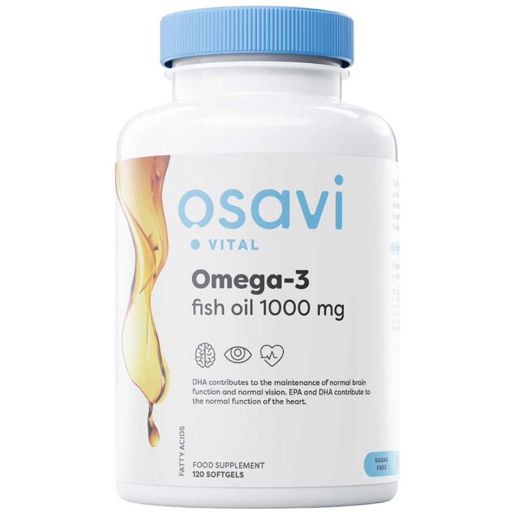 Omega 3 Fish Oil 1000 mg | Molecularly Distilled