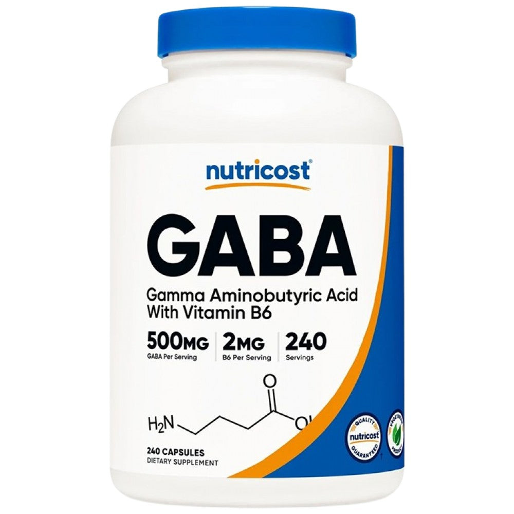 GABA 500 mg + В6 2 mg