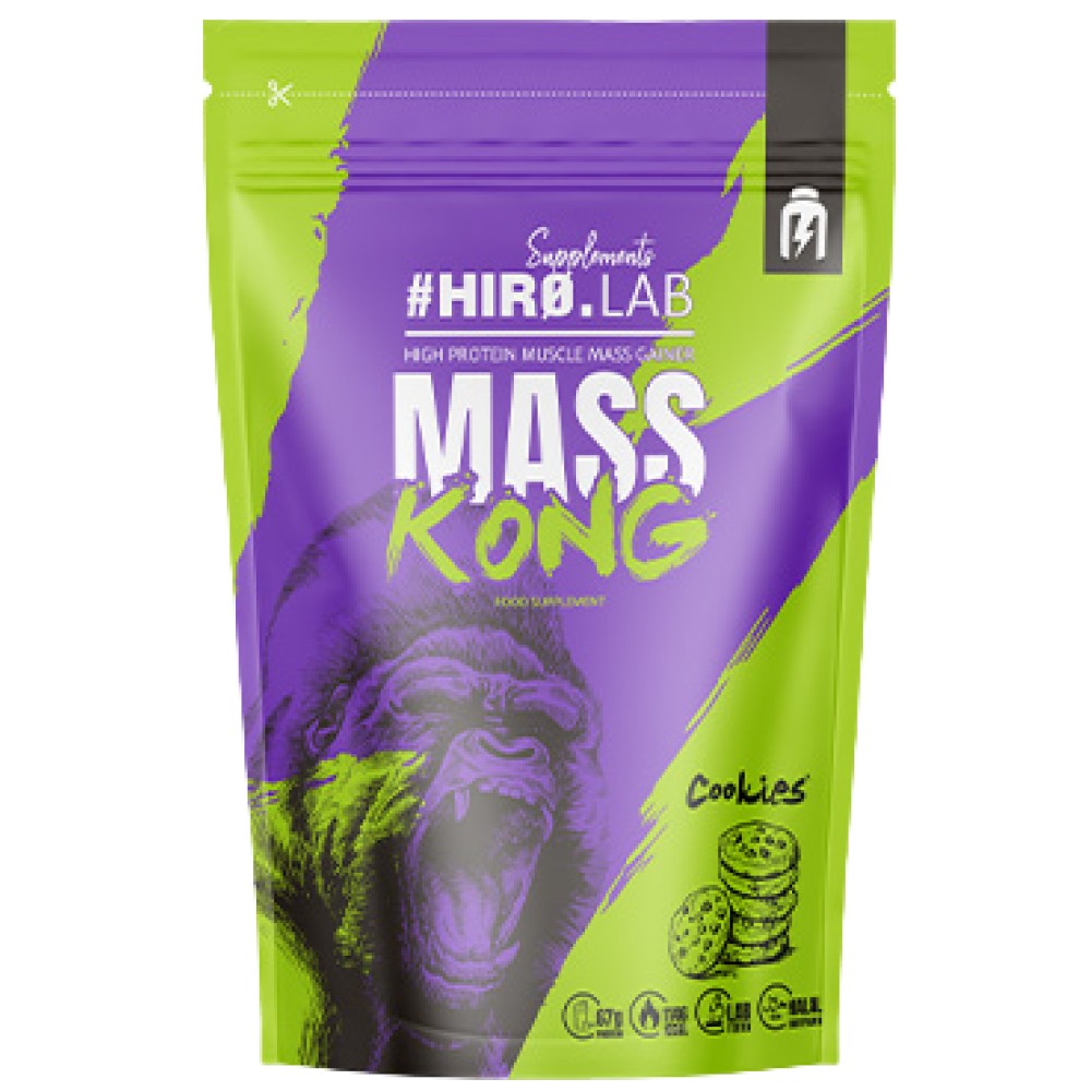 Mass KONG | Low-Sugar &amp; Fat ~ High-Protein Gainer