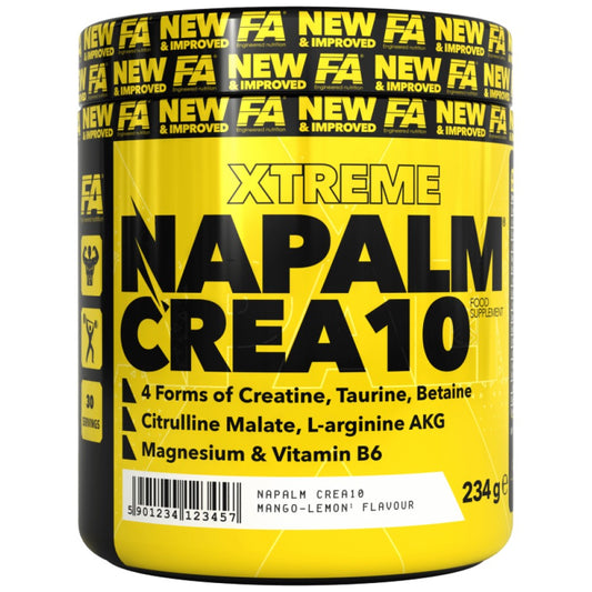 NAPALM Crea 10 | Creatine Matrix with Betaine, Taurine &amp; AAKG