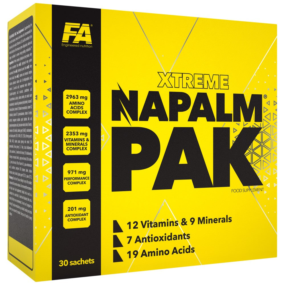 Xtreme Napalm Pak | Complete Vitamins, Minerals and Antioxidant Formula