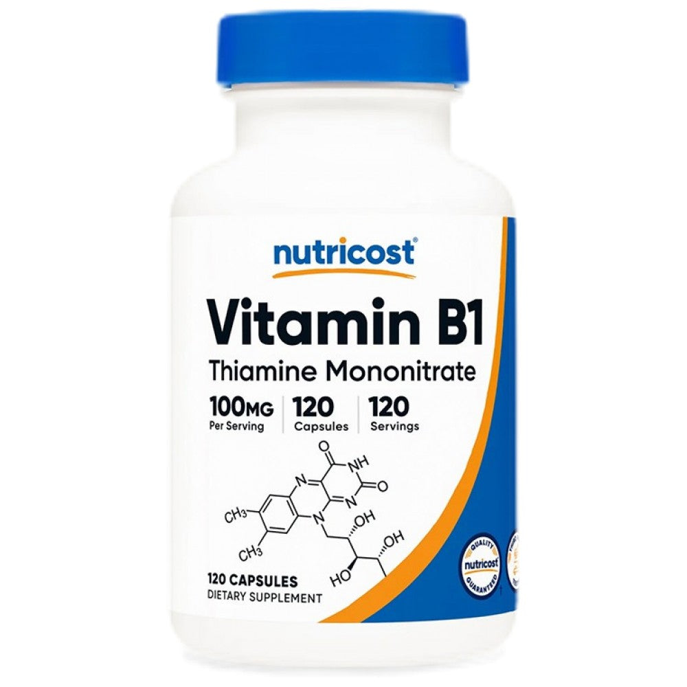 Vitamin B1 Thiamine Mononitrate 100 mg