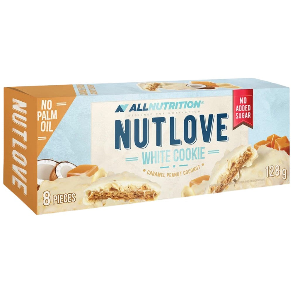 NutLove White Cookie | Caramel, Peanut &amp; Coconut