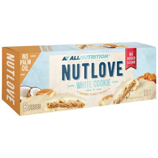 NutLove White Cookie | Caramel, Peanut &amp; Coconut