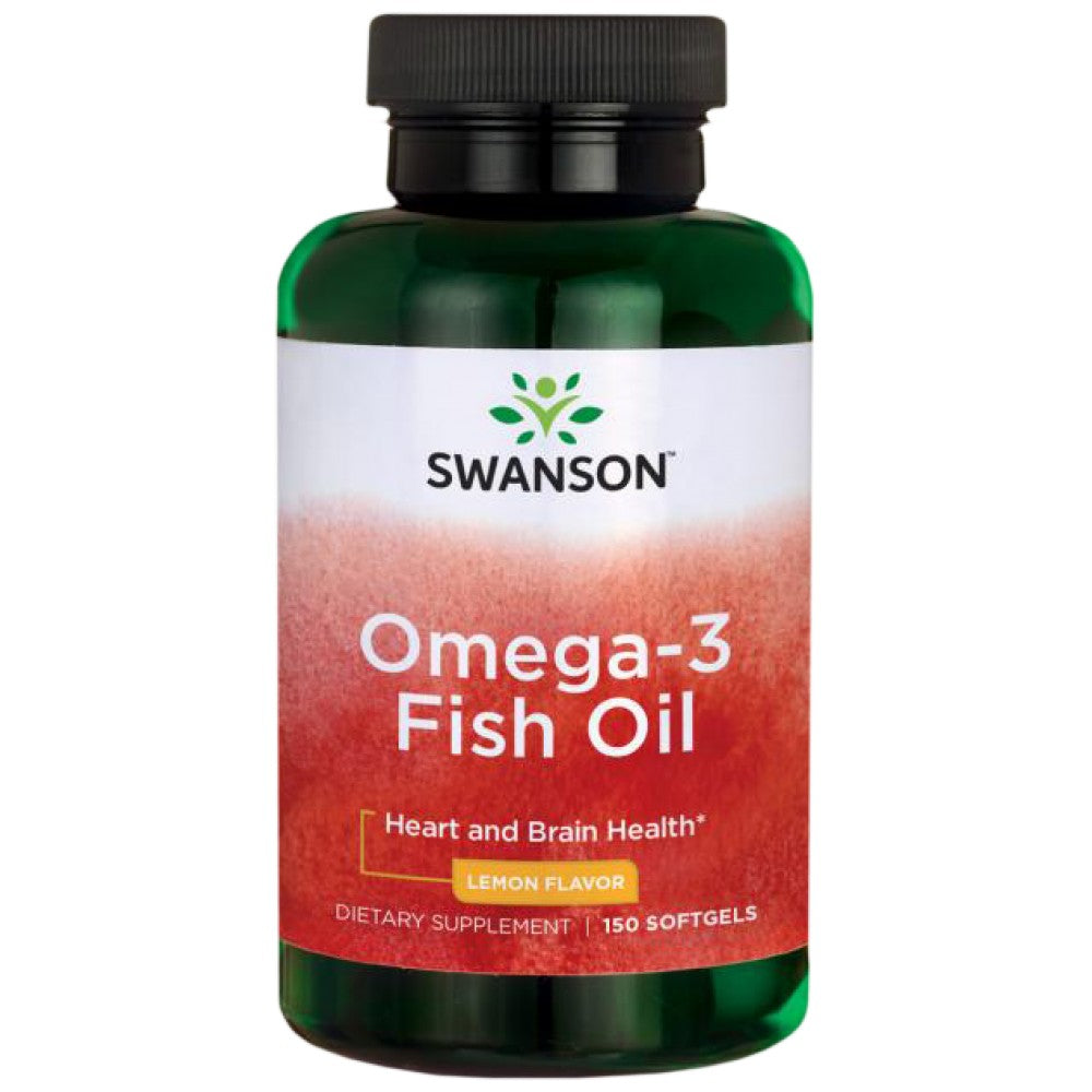 Lemon Flavor Omega 3 1000 mg