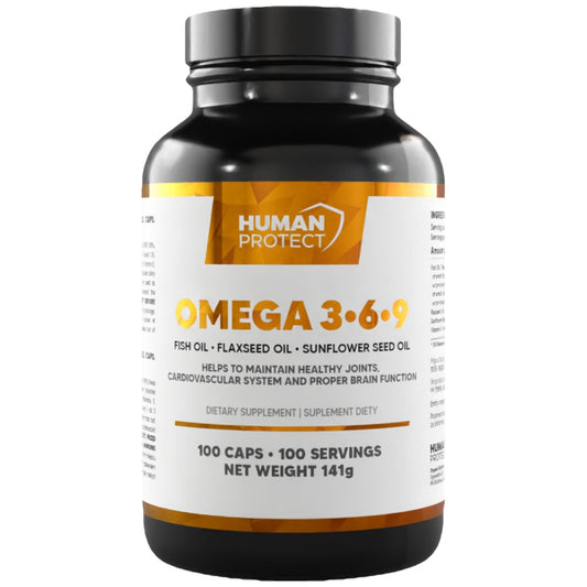Omega 3-6-9 | with Fish Oil, Flax Oil &amp; Sunflower Oil