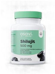 Osavi Shilajit 500 mg 60:1 екстракт с над 60% фулвинова киселина от DobavkiBG
