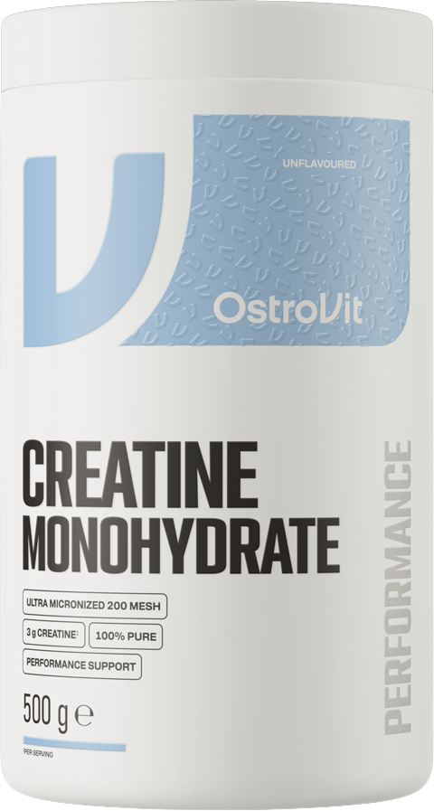 OstroVit Creatine Monohydrate 200 mesh микронизиран креатин монохидрат 500 грама от DobavkiBG 
