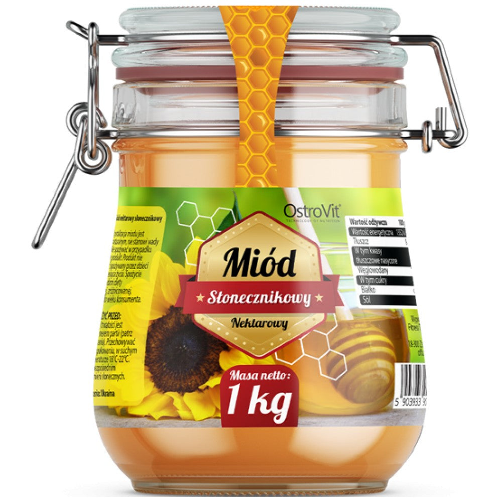Natural Sunflower Honey / Натурален слънчогледов пчелен мед