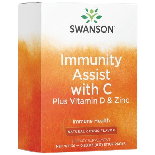Immunity Assist with C Plus Vitamin D &amp; Zinc | Citrus Flavor