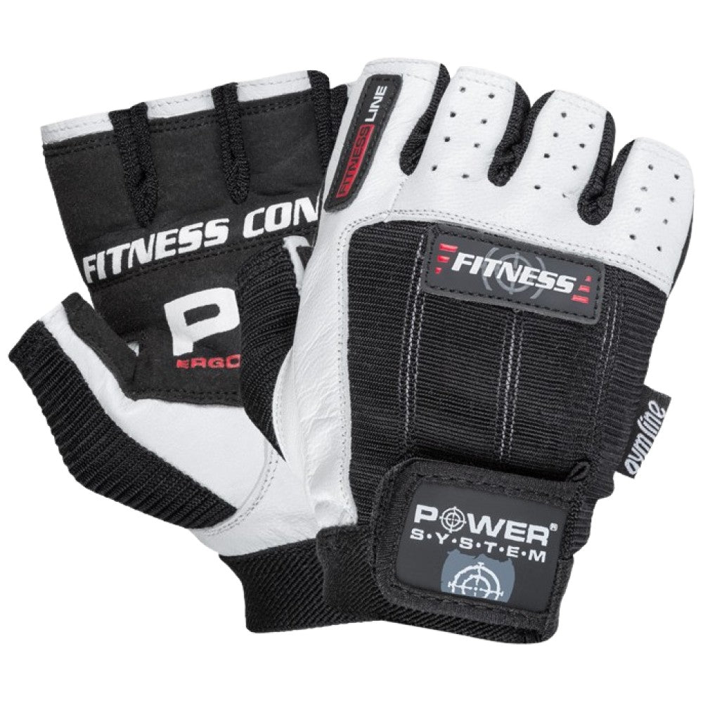 Weightlifting Gloves White/Black
