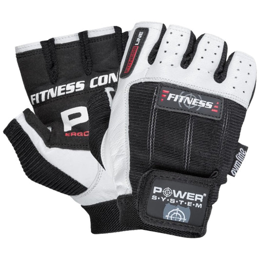 Weightlifting Gloves White/Black