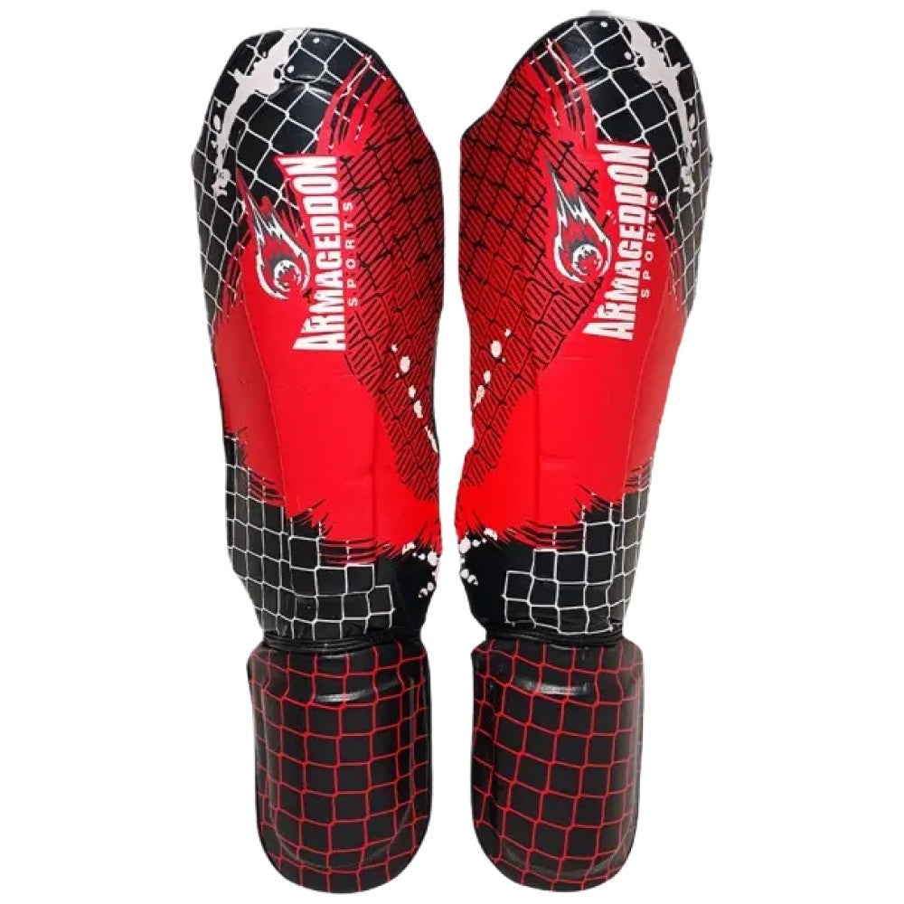 Shin Guards - Red