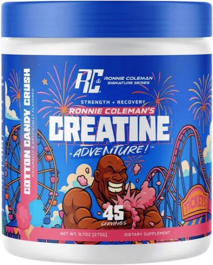 Ronnie Coleman Creatine XS 300g вкус Cotton Candy Памучен Бонбон
