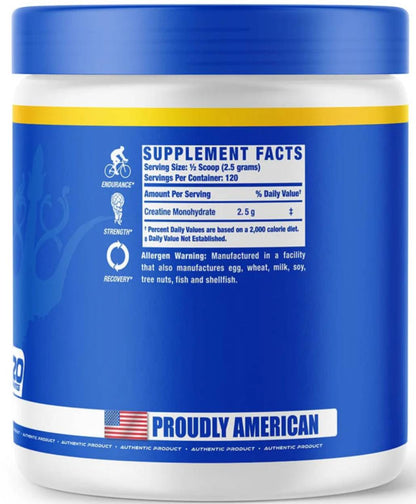 Ronnie Coleman Creatine Monohydrate XS състав дозировка и хранителни стойности