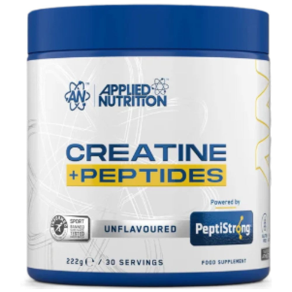 Creatine Monohydrate + Peptide | with PeptiStrong Fava Bean Hydrolysate